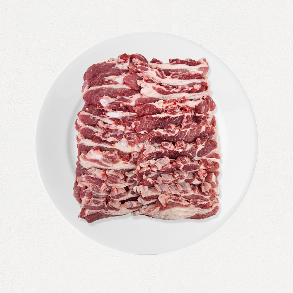 한돈 삼겹갈비살 600g [갈비삼겹]