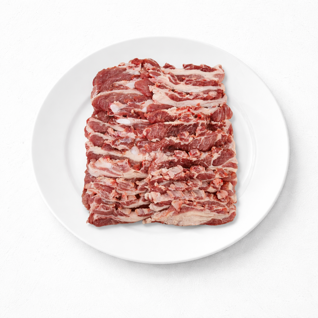 한돈 국내산 프리미엄 삼겹갈비살 500g