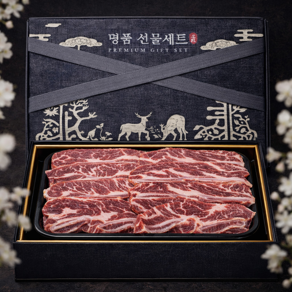 소 LA 갈비 2kg 선물세트