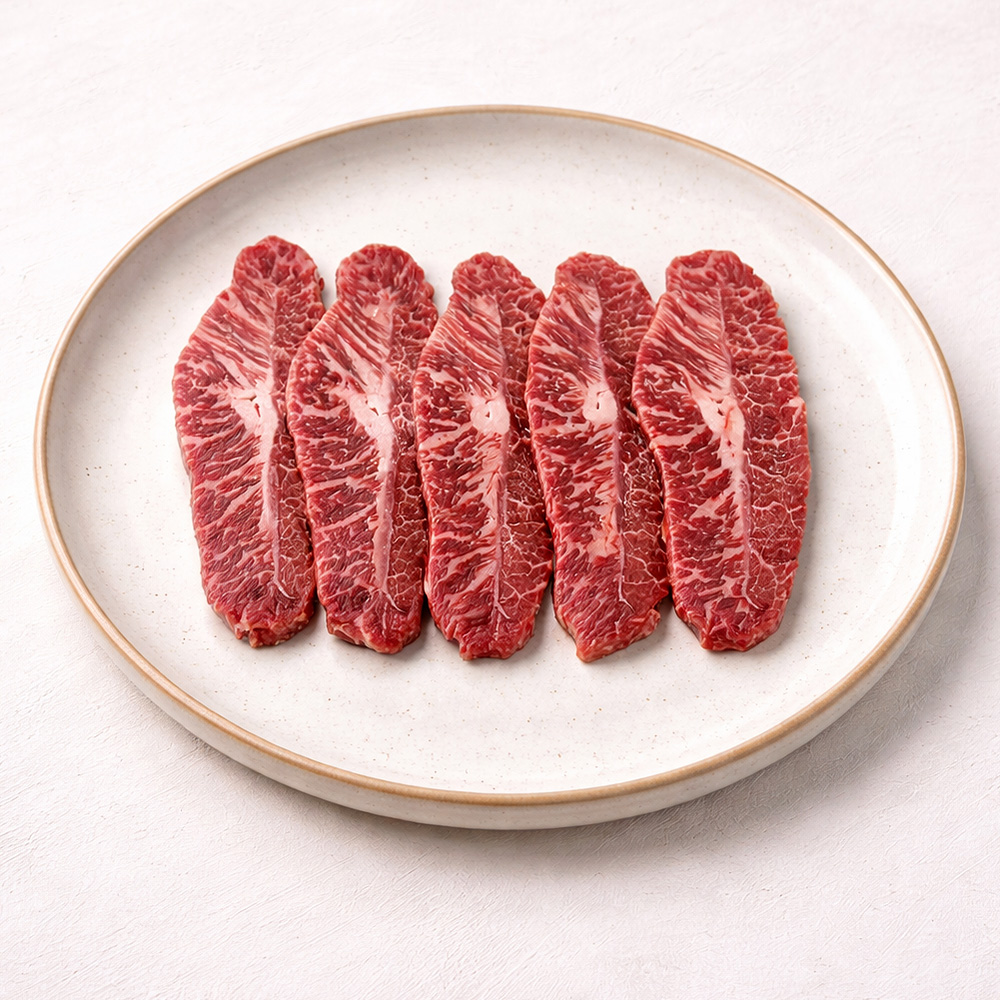 국내산 소고기 부채살 300g