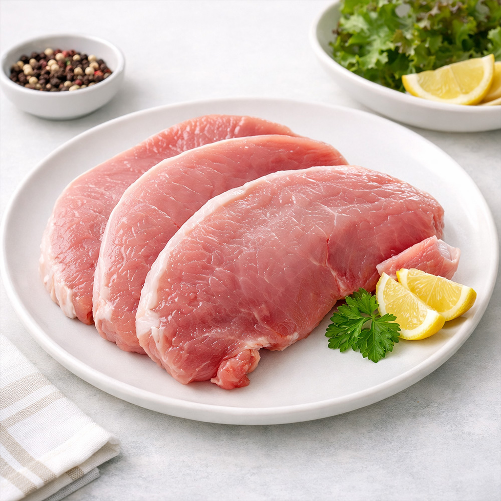 한돈 국내산 프리미엄 생등심 500g