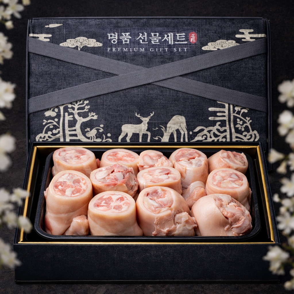 국내산 소 프리미엄 우족 2kg 선물세트