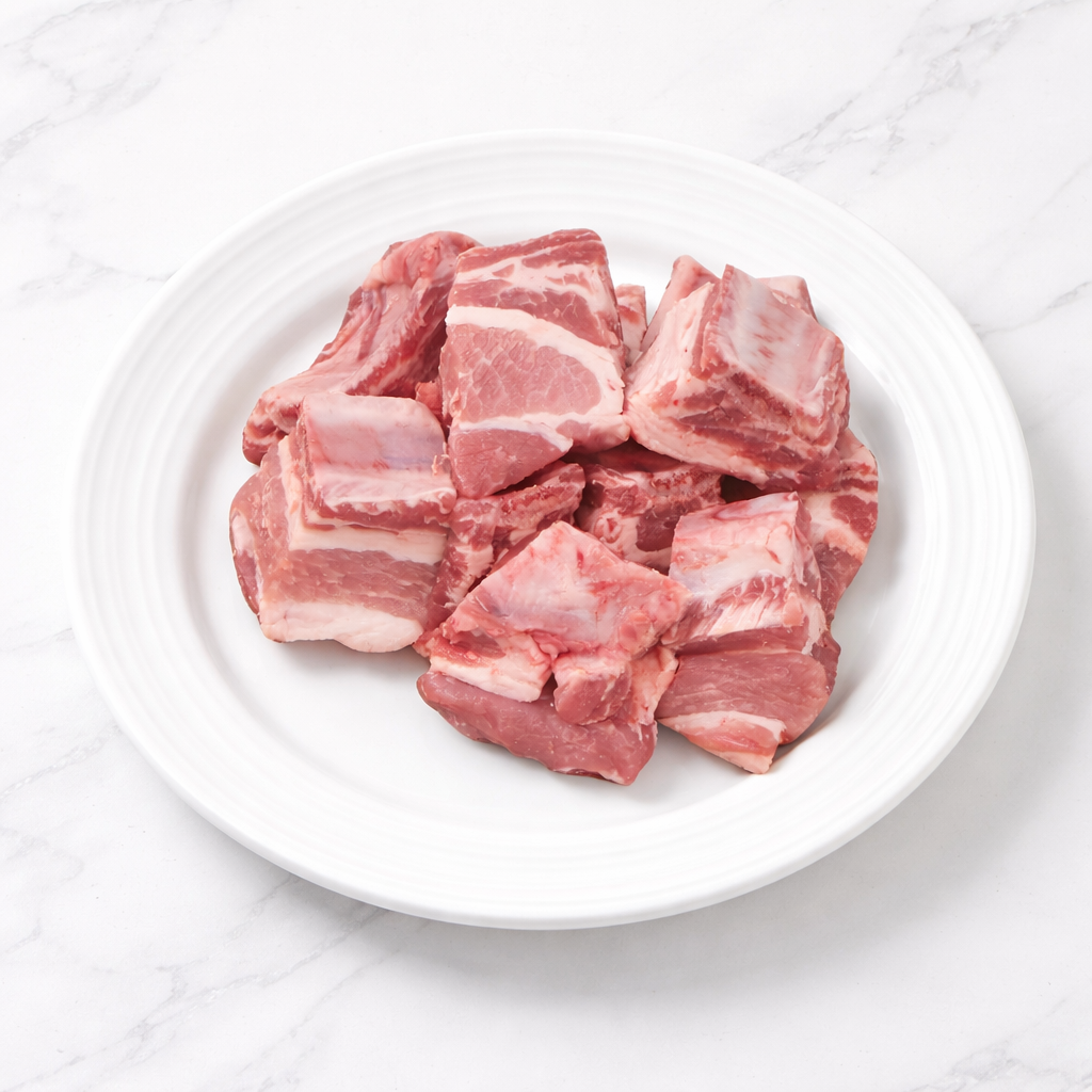 한돈 국내산 프리미엄 생갈비(찜용)  500g