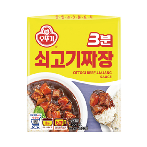 오뚜기 3분 쇠고기 짜장 200g