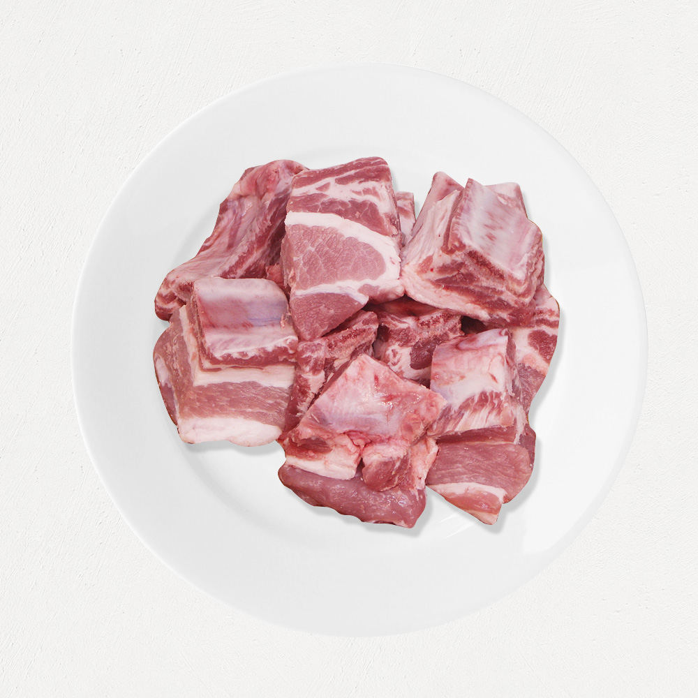 한돈 국내산 프리미엄 생갈비(찜용)  500g