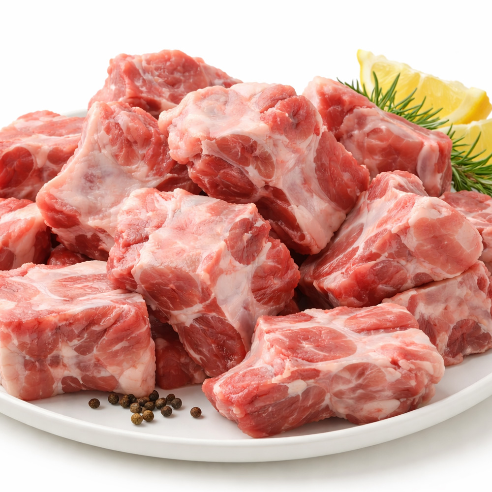 한돈 국내산 프리미엄 등뼈 1kg