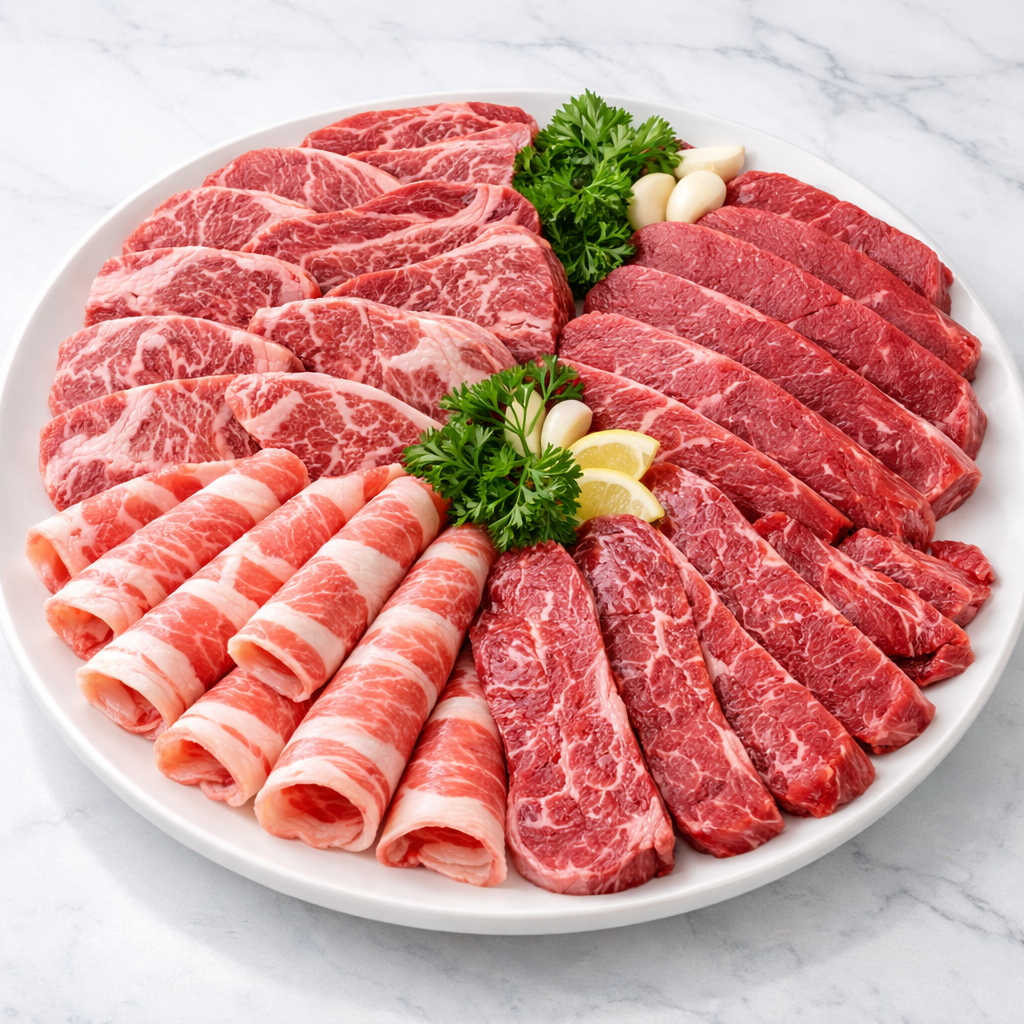 국내산 소고기 모듬세트 구이용 1.2kg